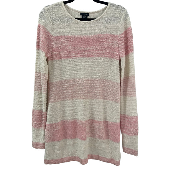 Calvin Klein Jeans Striped Knit Sweater Medium - Picture 1 of 5